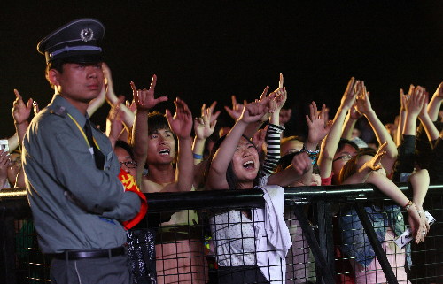 五一草莓音樂節爆棚