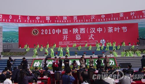 2010中國陜西首屆茶葉節4月28日在漢中開幕