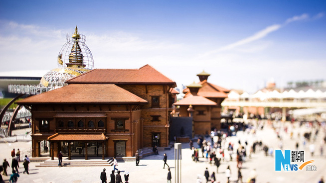 上海世博園：建筑奇觀