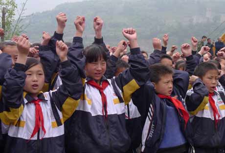 汶川縣銀杏鄉(xiāng)：帶著感恩的心奮進(jìn)