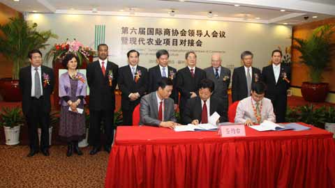 國(guó)際商協(xié)會(huì)領(lǐng)導(dǎo)商討加大海西農(nóng)業(yè)國(guó)際對(duì)接