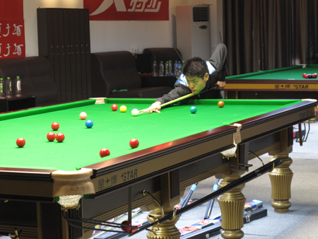 四體會臺球開賽 廣東3：0戰(zhàn)勝江蘇