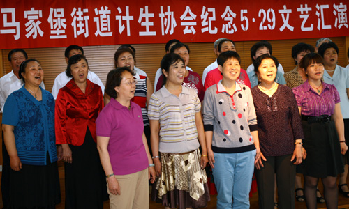 馬家堡街道舉辦文藝匯演紀(jì)念計(jì)生協(xié)會(huì)成立30周年