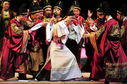 《大唐黜官記》在深圳演出