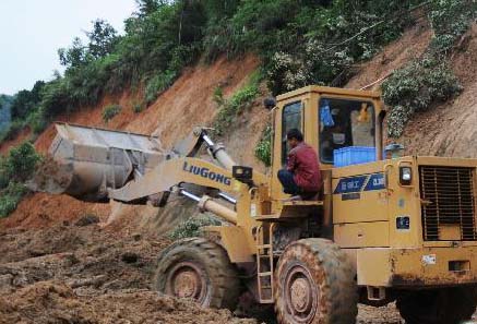 廣西容縣山體坍塌死亡人數已上升到23人