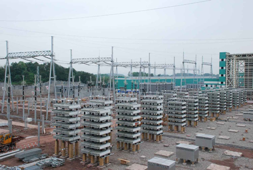 最大電力高速起點(diǎn)復(fù)龍換流站安裝為世博會供電