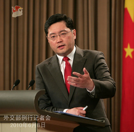 外交部就日本新內閣成立、中朝邊界槍擊事件等答問