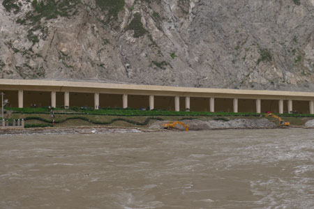 汶川縣積極做好防汛工作