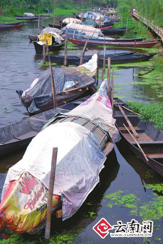 滇池兩年內(nèi)封湖禁捕漁民封船 部分漁民想要補償
