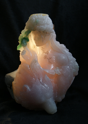 把廢石變寶貝的玉雕大師