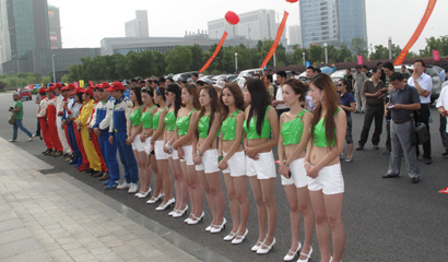 全國汽車短道拉力大獎賽在肥西站拉開戰幕(圖)