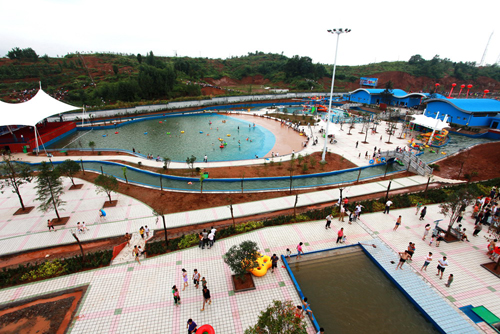 西峽恐龍遺跡園之龍都水上樂園盛裝開園