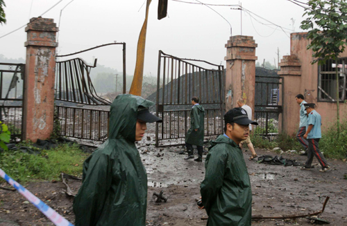 平頂山爆炸事件 已發現4人死亡34人受傷