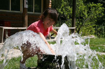 京郊避暑勝地玉渡山夏日激情戲水(圖)