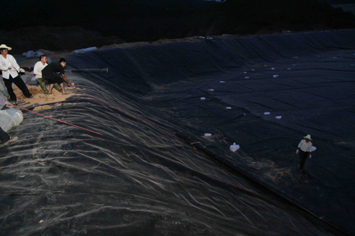 組圖：紫金礦業污水池再次滲漏汀江流域
