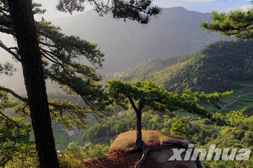 景色秀麗的大別山