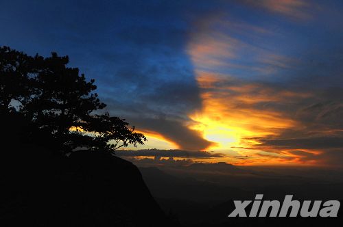 景色秀麗的大別山
