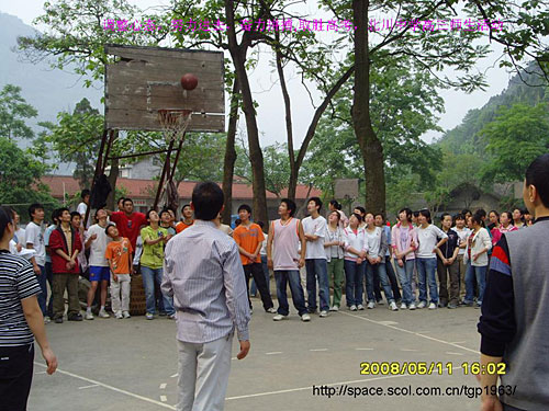 新北川中學舉行竣工典禮 總投資達2億(組圖)