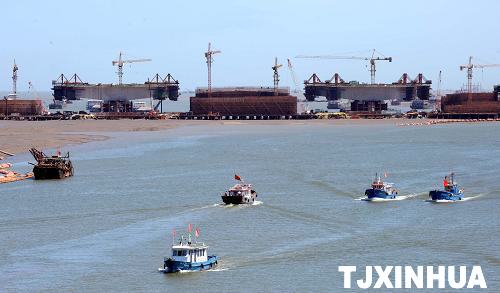 天津濱海新區加速骨架路網建設