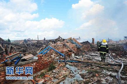 安監總局:初步認定伊春煙花爆炸事故企業為非法生產