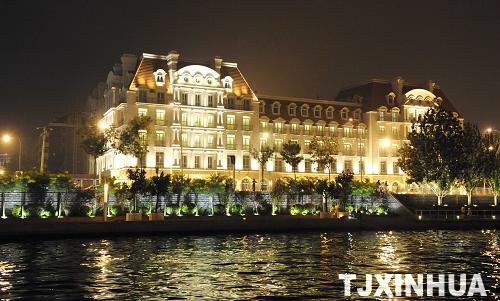 天津打造海河景觀燈光