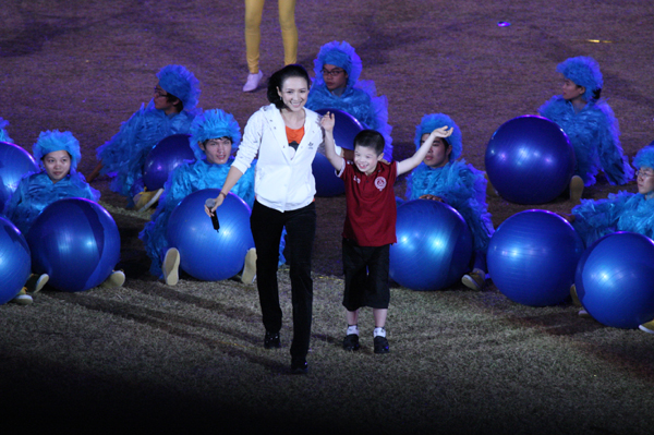 第五屆全國特殊奧林匹克運動會在福州開幕