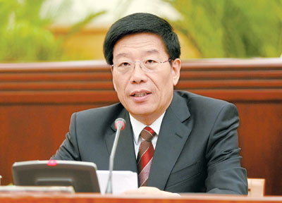 周強當選湖南省人大常委會主任 徐守盛任省長