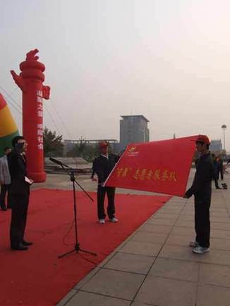 山東寧陽成立“寧聚”志愿者服務隊