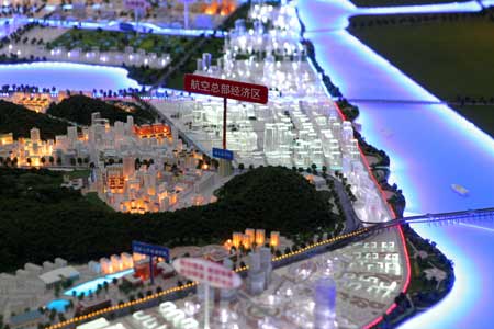 “亞洲主流媒體看廣東”參觀珠海航空工業園