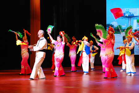 河南潢川：民間歌舞飛揚(yáng)豫南大地