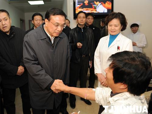 李克強在天津考察