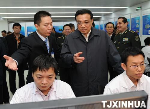 李克強(qiáng)在天津考察