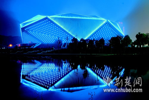 黃石新地標“鳥巢”亮相 43個切面形態各異