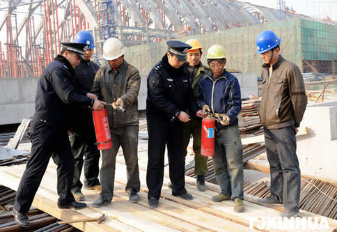 天津公安排查火災(zāi)隱患