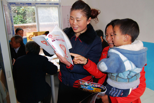 河南潢川：農村書屋深受村民歡迎