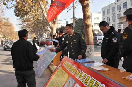 洛陽(yáng)高新區(qū)掀起冬季消防安全宣傳高潮