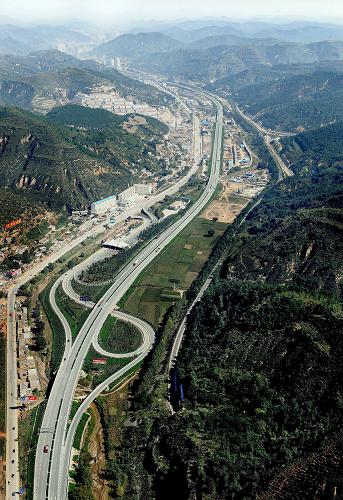 陜西高速交通飛速發展