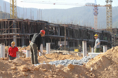 福建南平災后重建住戶超1萬 力爭春節前住新房