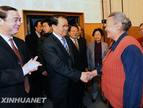 與人民在一起——中國領導人的一年足跡