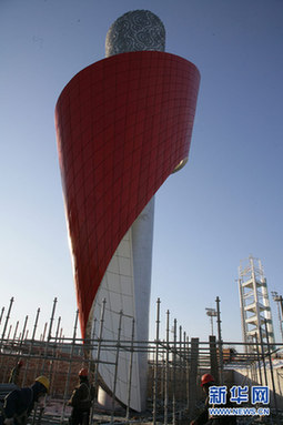 北京奧運火炬塔全新亮相