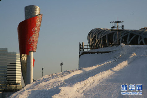 北京奧運火炬塔全新亮相