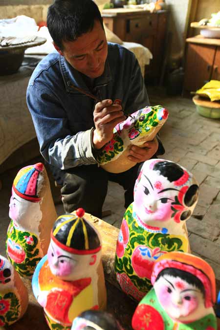 山東濱州市民間藝術喜迎新春