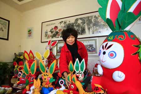 山東濱州市民間藝術(shù)喜迎新春