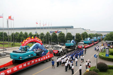 山河智能以科技創新贏得海內外市場