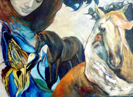 婁晨煜“對(duì)話的馬”