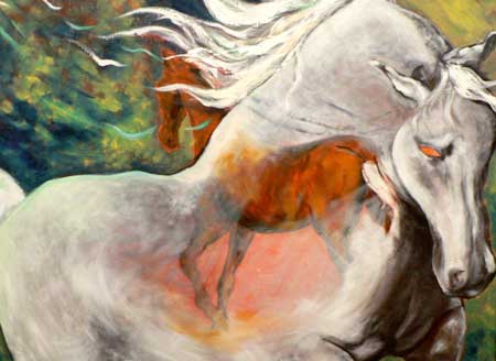 婁晨煜“對(duì)話的馬”