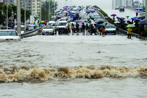 1個月來全國14座城市被淹