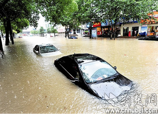 1個月來全國14座城市被淹