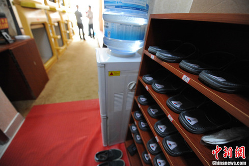 “膠囊旅館”現身昆明(圖)