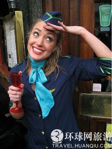 實(shí)拍美艷的俄羅斯空姐